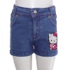 Hello Kitty Little Girls Size 6X Light Blue Denim Boutique Shorts