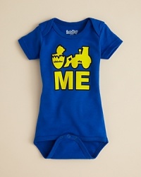 An adorable bodysuit, perfect for your little future heartbreaker. An adorable bodysuit, perfect for your little future heartbreaker.