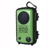 Grace Digital Eco Extreme 3.5mm Aux Waterproof Portable Speaker Case (Green)