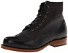 FRYE Men's Arkansas Mid Leather Boot,Black,9.5 M US