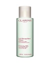 Think big! Now, Clarins' Cleansing Milk with Alpine Herbs is super-sized for sensational savings. Soothing cleansing milk lifts away makeup and impurities with spa-like efficiency. Helps maintain skin's perfect moisture balance for optimum comfort and radiance.