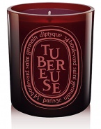 The classic Tubereuse scent presented in a mouth-blown glass tinted during production for a shiny finish that lets you see the candle flame. Tubereuse scent recalls the dusk, the heady fragrance of this intoxicating, beguiling flower deploys its captivating sensuality. Size: 10.2 oz.Floral50-60 hours burn timeKeep wick trimmed to ½ to ensure optimal useHand poured and made in France