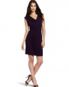 Jessica Howard Women's Cap Sleeve Rouched Dress
