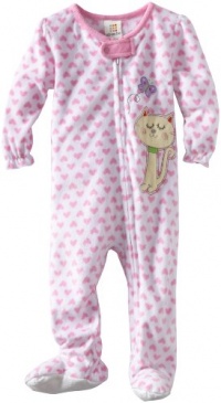 ABSORBA Baby-Girls Newborn Blanket Sleeper, White/Pink, 6-9 Months ABSORBA Baby-Girls Newborn Blanket Sleeper, White/Pink, 6-9 Months