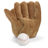 North American Bear Company Baseball and Mitt Musical, Brown North American Bear Company Baseball and Mitt Musical, Brown