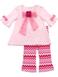 Rare Editions Baby-girls Infant Big Bow Applique Legging Set, Pink/Fuchsia, 12 Months Rare Editions Baby-girls Infant Big Bow Applique Legging Set, Pink/Fuchsia, 12 Months