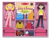 Melissa & Doug Abby & Emma Deluxe Magnetic Dress-Up Set Melissa & Doug Abby & Emma Deluxe Magnetic Dress-Up Set