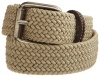 Levi's Boys 8-20 Braided Elastic Web Belt,Khaki,Medium