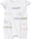 Kids Headquarters Baby-girls Newborn Take Me Home Romper, White, 3-6 Months