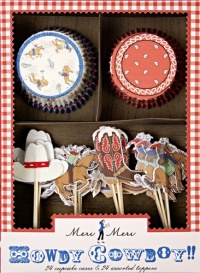 Meri Meri Howdy Cowboy Cupcake Kit Meri Meri Howdy Cowboy Cupcake Kit