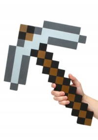 Minecraft Foam Pickaxe Minecraft Foam Pickaxe