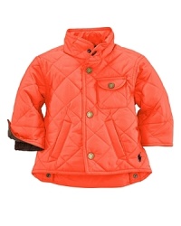 This diamond-quilted microfiber bomber jacket is an updated classic made for timeless durability and style. This diamond-quilted microfiber bomber jacket is an updated classic made for timeless durability and style.