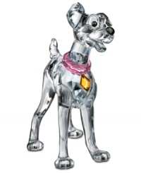 Retell the heartwarming story of Lady and the Tramp in dazzling Swarovksi crystal. Just like Disney's top dog, the Tramp figurine is full of personality in meticulously detailed, lavender-tinted crystal with a faceted red collar. Retell the heartwarming story of Lady and the Tramp in dazzling Swarovksi crystal. Just like Disney's top dog, the Tramp figurine is full of personality in meticulously detailed, lavender-tinted crystal with a faceted red collar.