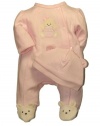 Little Me Bear Layette Pink, 6 Months