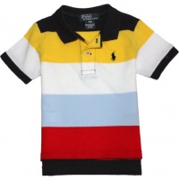 Ralph Lauren Infant Boy's Short-Sleeved Lifesaver Polo, Navy, 12 M Ralph Lauren Infant Boy's Short-Sleeved Lifesaver Polo, Navy, 12 M