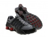 Nike Shox NZ SI Plus (GS) Big Kids Boys Running Shoes Black/Black-Stealth-Sport Red 317929-020-5.5