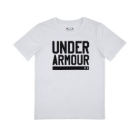 Boys’ Toddler UA Branded T-Shirt Tops by Under Armour Infant 2 Toddler White Boys’ Toddler UA Branded T-Shirt Tops by Under Armour Infant 2 Toddler White