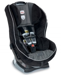 Hit cruise control and relax when you have peace of mind that your little one is safely snapped into this convertible car seat from Britax. Hit cruise control and relax when you have peace of mind that your little one is safely snapped into this convertible car seat from Britax.