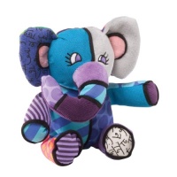 Britto by Internationally Acclaimed Artist Romero Britto for Enesco Mini Elephant Plush Britto by Internationally Acclaimed Artist Romero Britto for Enesco Mini Elephant Plush
