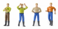 Bruder Man with Blond Hair and Boots Bruder Man with Blond Hair and Boots