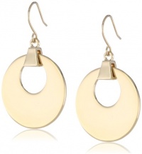 Kenneth Cole New York Modern Lucite Circle Drop Earrings