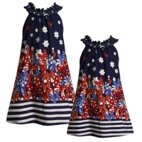 Size-5,BNJ-9057M NAVY-BLUE RED WHITE BUTTERFLY BORDER PRINT Spring Summer Americana Patriotic Girl Party Dress,M39057 Bonnie Jean LITTLE GIRLS Size-5,BNJ-9057M NAVY-BLUE RED WHITE BUTTERFLY BORDER PRINT Spring Summer Americana Patriotic Girl Party Dress,M39057 Bonnie Jean LITTLE GIRLS