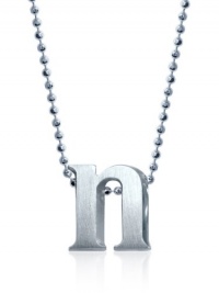 Alex Woo Little Letters Sterling Silver Letter N Pendant Necklace, 16 Alex Woo Little Letters Sterling Silver Letter N Pendant Necklace, 16