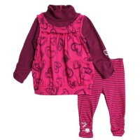 BT Kids Infant Girls (12-24 months) 2 pc pink and purple top and leggings set BT Kids Infant Girls (12-24 months) 2 pc pink and purple top and leggings set