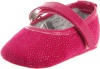 Stuart Weitzman Layette Baby Caviar Mary Jane (Infant/Toddler),Fuschia,4 M US Toddler