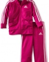 adidas Baby-girls Infant Basic Tricot Set, Festival Fuchsia, 18 Months