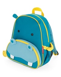Whimsical details and durable materials make this the perfect pack for kids on the go, compactly stowing all the supplies your pre-schooler might need for a busy day of 'work' and play. Whimsical details and durable materials make this the perfect pack for kids on the go, compactly stowing all the supplies your pre-schooler might need for a busy day of 'work' and play.