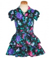GUESS Kids Girls Little Girl Printed Jersey Dress, MULTICOLORED (4)