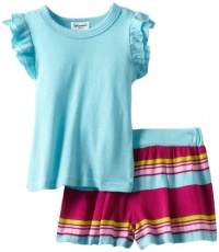 Splendid Littles Baby-girls Cannes Stripe Short Set, Very Berry, 12-18 Months Splendid Littles Baby-girls Cannes Stripe Short Set, Very Berry, 12-18 Months