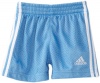 Adidas Baby-boys Infant Basic Mesh Short, Bright Blue, 6 Months