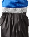 Ruby Rox Kids Girls 7-16 Sequin Waist Pocket Dress, Royal/Silver, 10