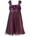 Roses, bows and glitter- oh my! This Bonnie dress has everything a gal could want to feel gorgeous.