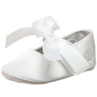Ralph Lauren Layette Briley Ballet Crib Shoe (Infant/Toddler),Champagne Satin,2 M US Infant Ralph Lauren Layette Briley Ballet Crib Shoe (Infant/Toddler),Champagne Satin,2 M US Infant