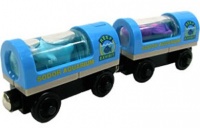Thomas and Friends Wooden Railway - Light Up Aquarium Cars Thomas and Friends Wooden Railway - Light Up Aquarium Cars