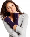Button up your winter accessorizing with these colorful cashmere gloves from Weberline Couture. With Cameo-embossed buttons and soft scalloped edges, they'll look exquisite with any outfit.