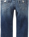 True Religion Boys 2-7 Jack Handstitch Logo Slim Jean, Independence, 2