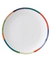 Make your table a masterpiece. Royal Doulton's Paolozzi pasta bowl is trimmed with vibrant graphic designs inspired by the work of Sir Eduardo Paolozzi, a pivotal figure in pop art history.
