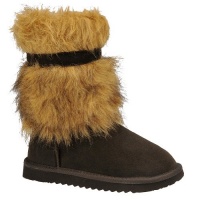Ukala Sydney By EMU Girls' Jamie High (Toddler-Youth) - Chocolate Ukala Sydney By EMU Girls' Jamie High (Toddler-Youth) - Chocolate