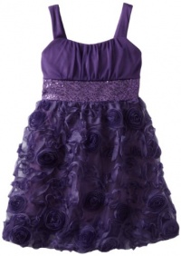 Ruby Rox Kids Girls 7-16 Soutache Dress, Purple, 16 Ruby Rox Kids Girls 7-16 Soutache Dress, Purple, 16