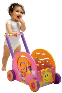 Boikido Wooden Push And Play - Mouse Wagon Boikido Wooden Push And Play - Mouse Wagon