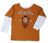 Sean John Little Boy Layered Logo Tee Dk. Yellow 3T Sean John Little Boy Layered Logo Tee Dk. Yellow 3T