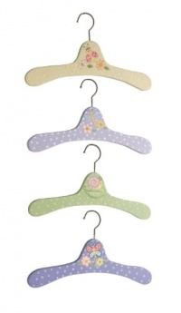 Set of 4 Hangers - Magic Garden Collection Set of 4 Hangers - Magic Garden Collection