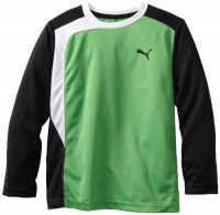 Puma - Kids Boys 2-7 Lit Team Tee, Green, 7 Puma - Kids Boys 2-7 Lit Team Tee, Green, 7