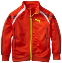 Puma - Kids Boys 2-7 Little Strong Jacket, Orange, 5 Puma - Kids Boys 2-7 Little Strong Jacket, Orange, 5