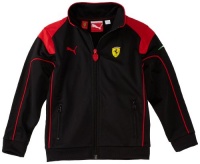 Puma - Kids Boys 2-7 Sf Track Little Jacket, Black, 5 Puma - Kids Boys 2-7 Sf Track Little Jacket, Black, 5