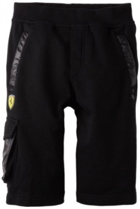 Puma - Kids Boys 8-20 Ferrari Bermuda, Black, Medium Puma - Kids Boys 8-20 Ferrari Bermuda, Black, Medium